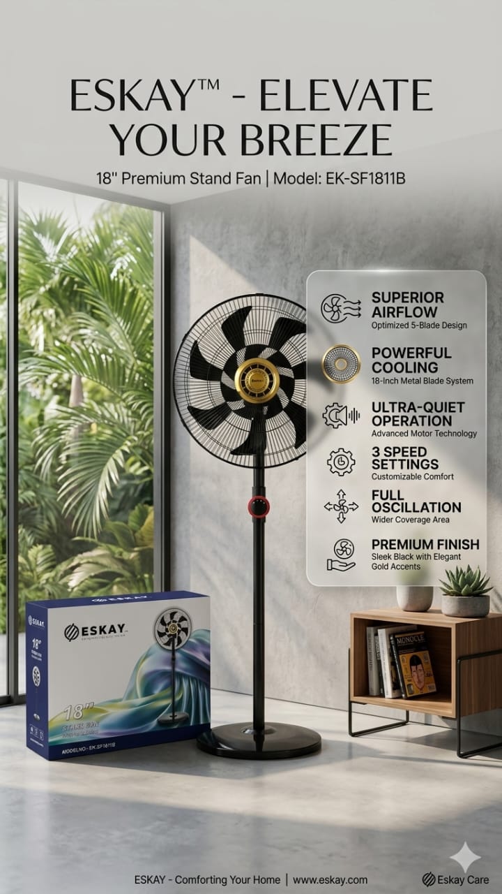 Ventilateur  ESKAY 18 EK-SF1811B